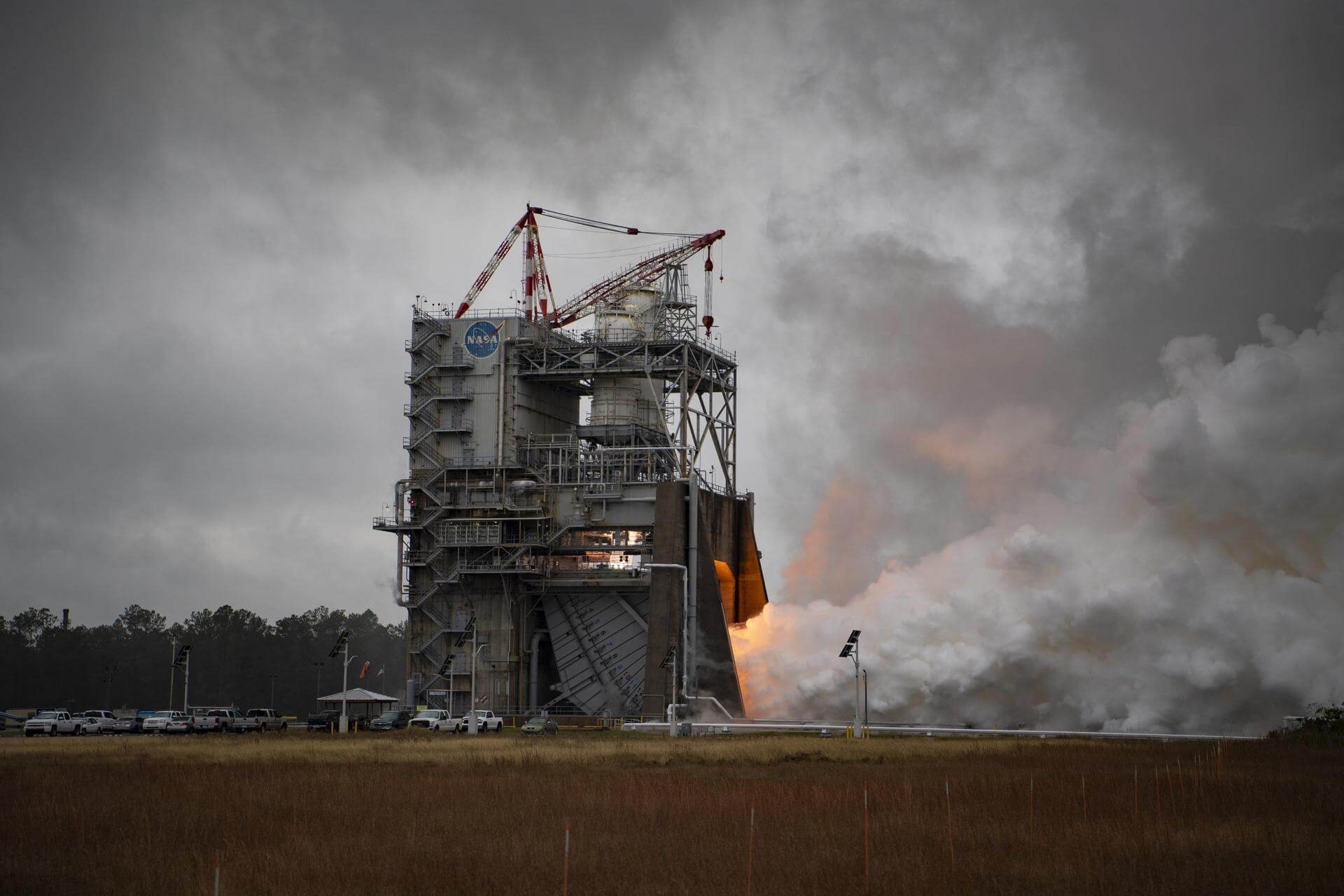 Space Launch Now - RS-25 Engine Test