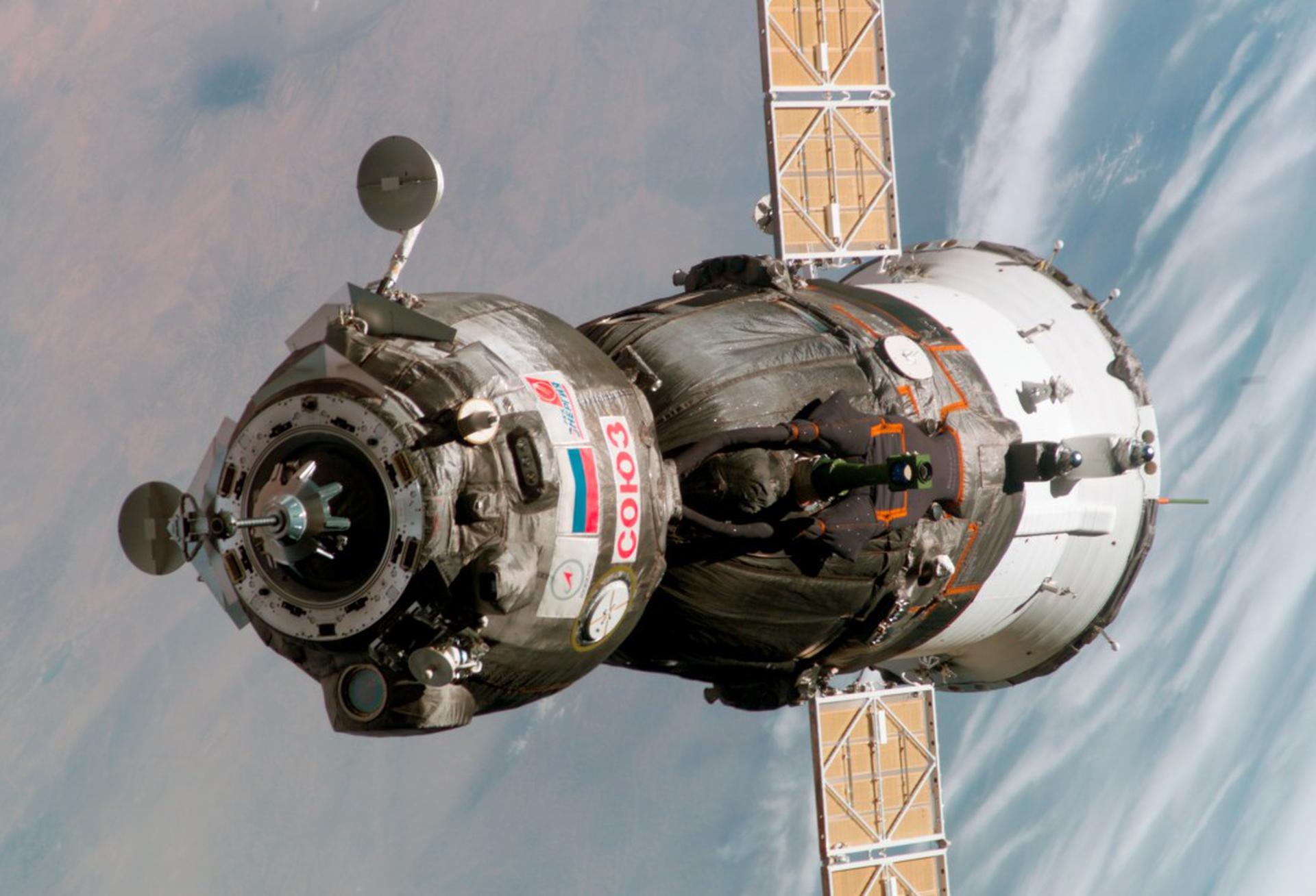 Soyuz MS-19 Undocking Event image