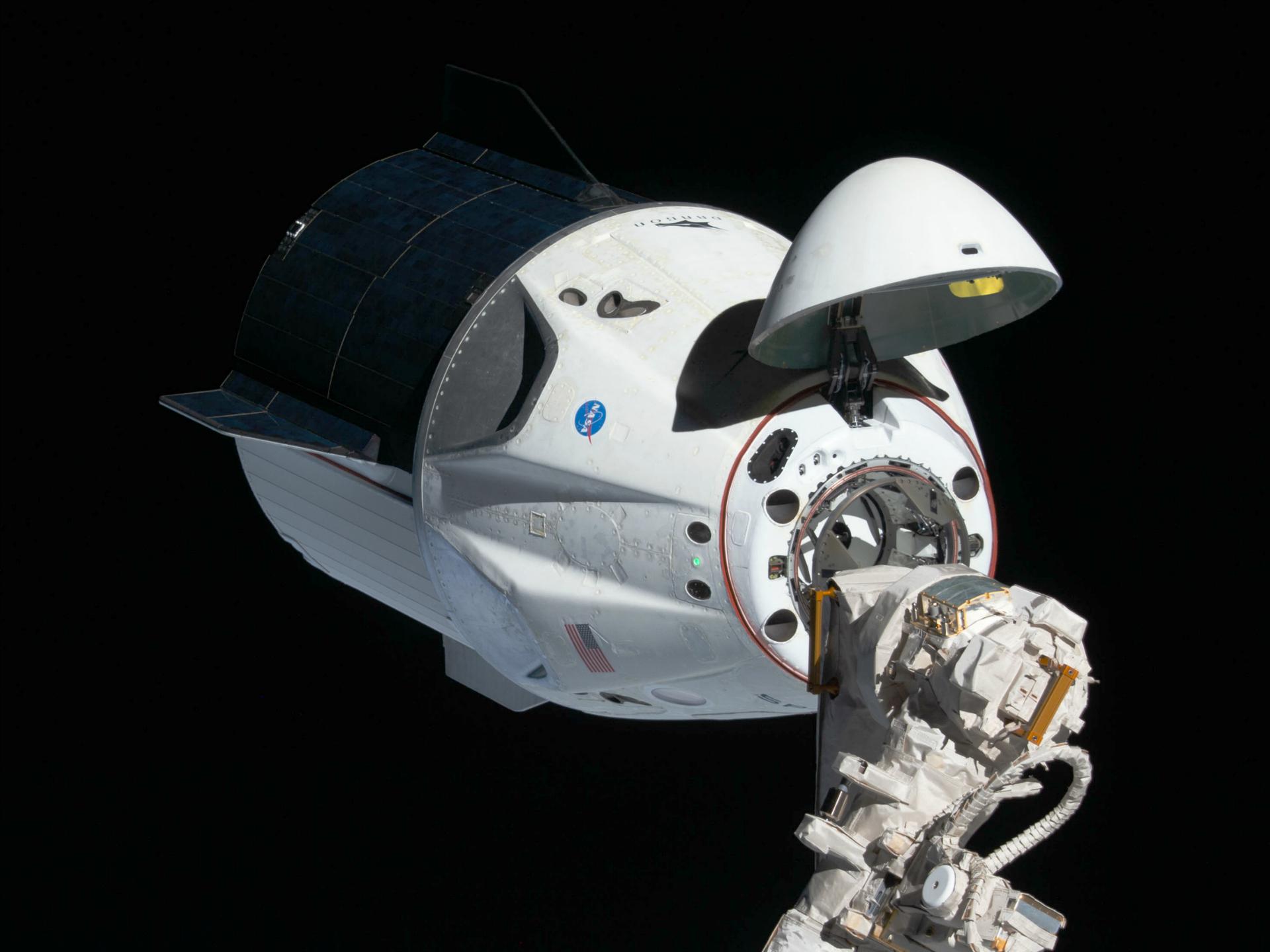 SpaceX AX-1 Crew Dragon Undocking Event image