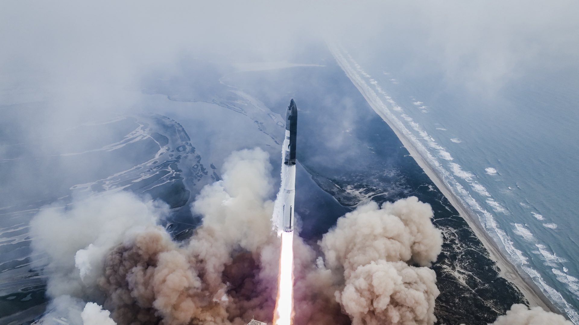 SpaceX - Integrated Flight Test 3 - Starship Rocket Launch