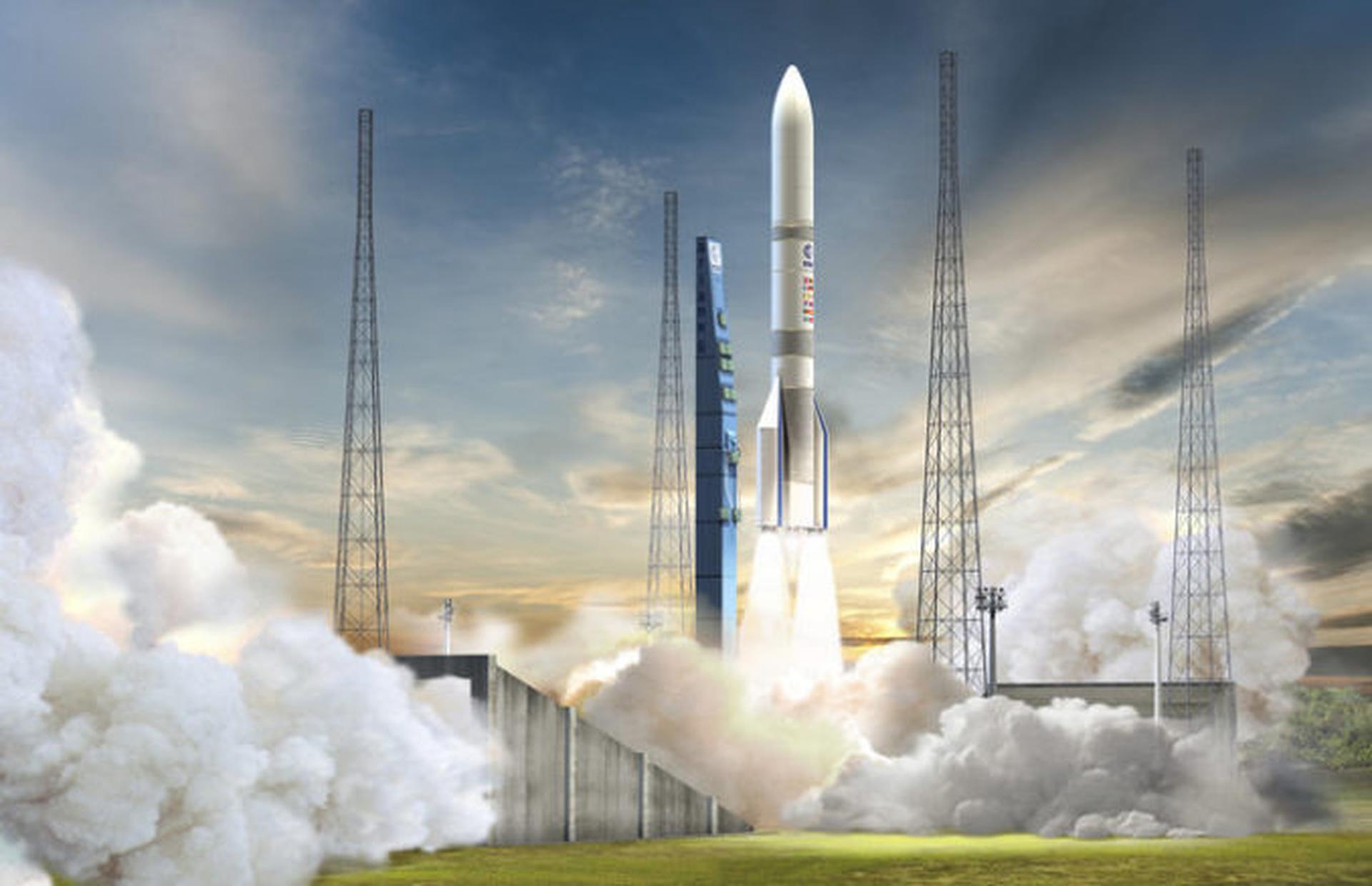 Picture of space launch Ariane 62 | 2 x Galileo