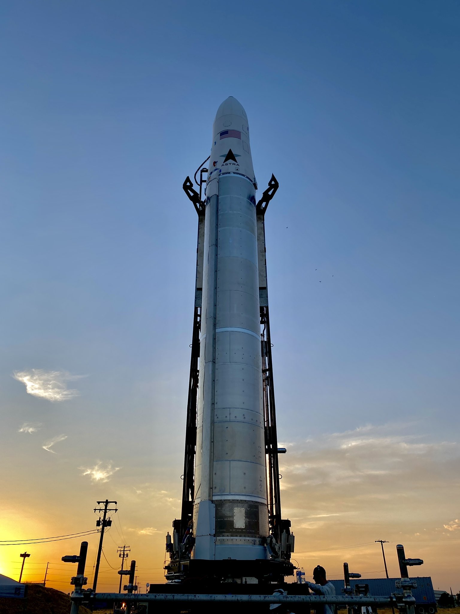  Upcoming rocket launch image Astra Rocket 3 | ELaNa 41