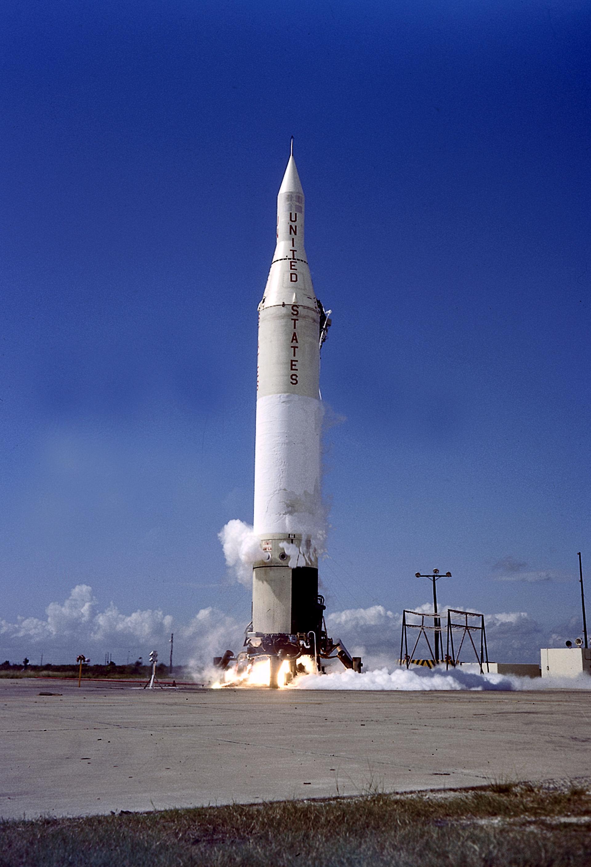 NASA - NASA S-1 - Juno II Rocket Launch