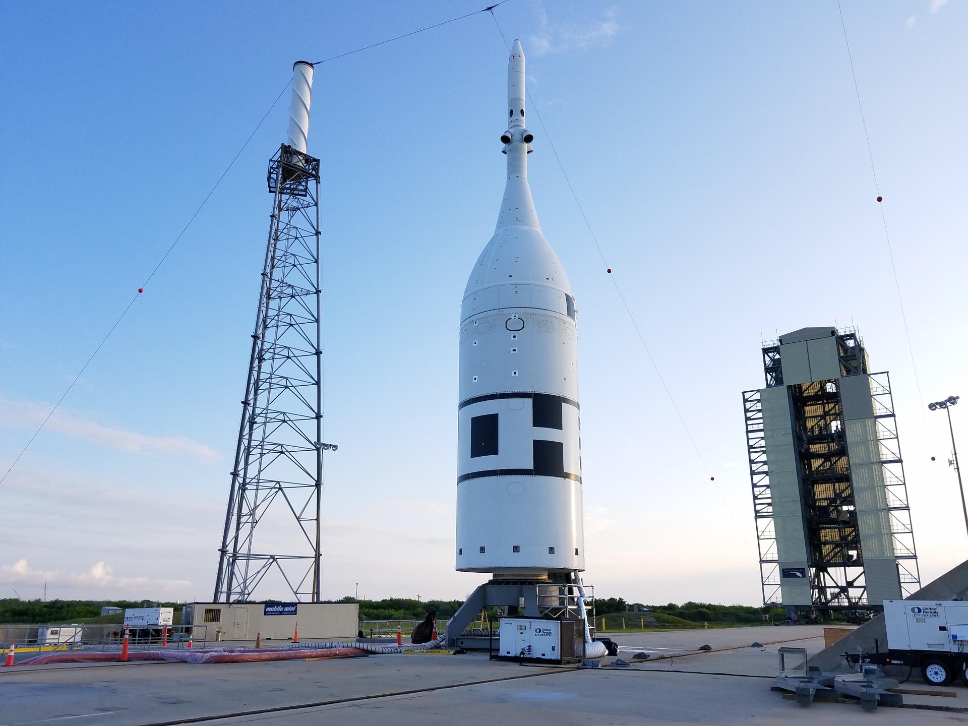 Orion Abort Test Booster logo