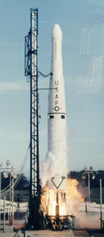 Launch image Thor DM-21 Ablestar | Transit 4A & Injun-1 & Solrad 3