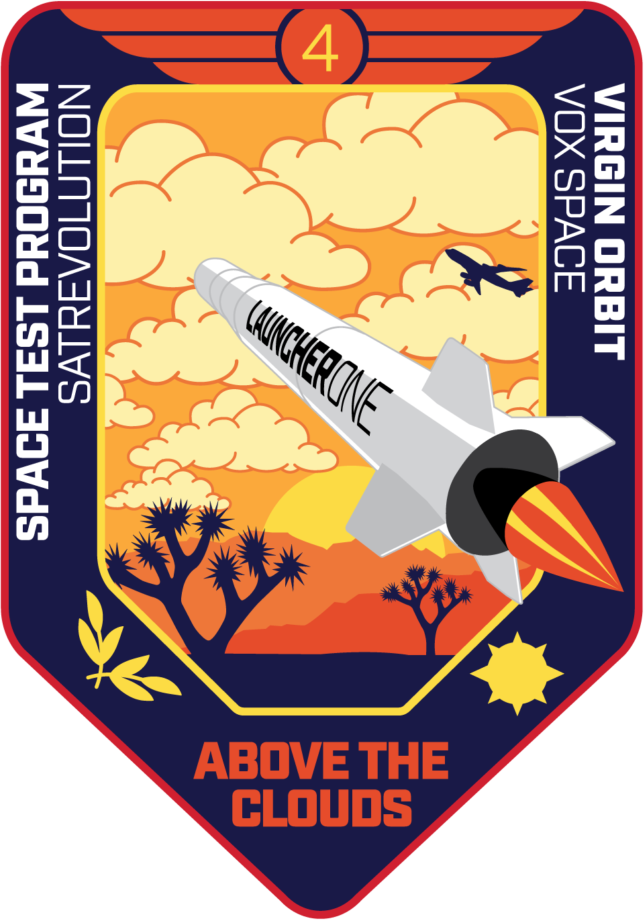 Mission patch for Above the Clouds