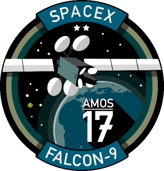 Mission patch for Amos-17
