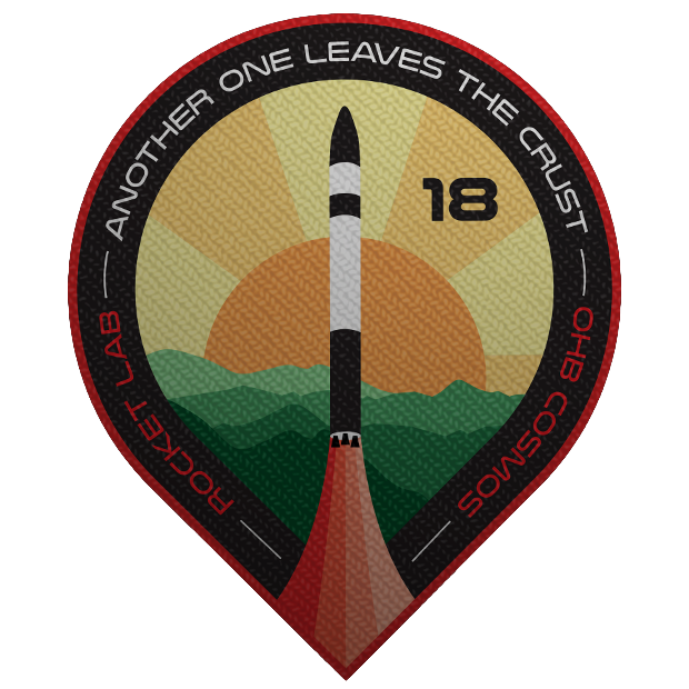 Mission patch for Another One Leaves The Crust