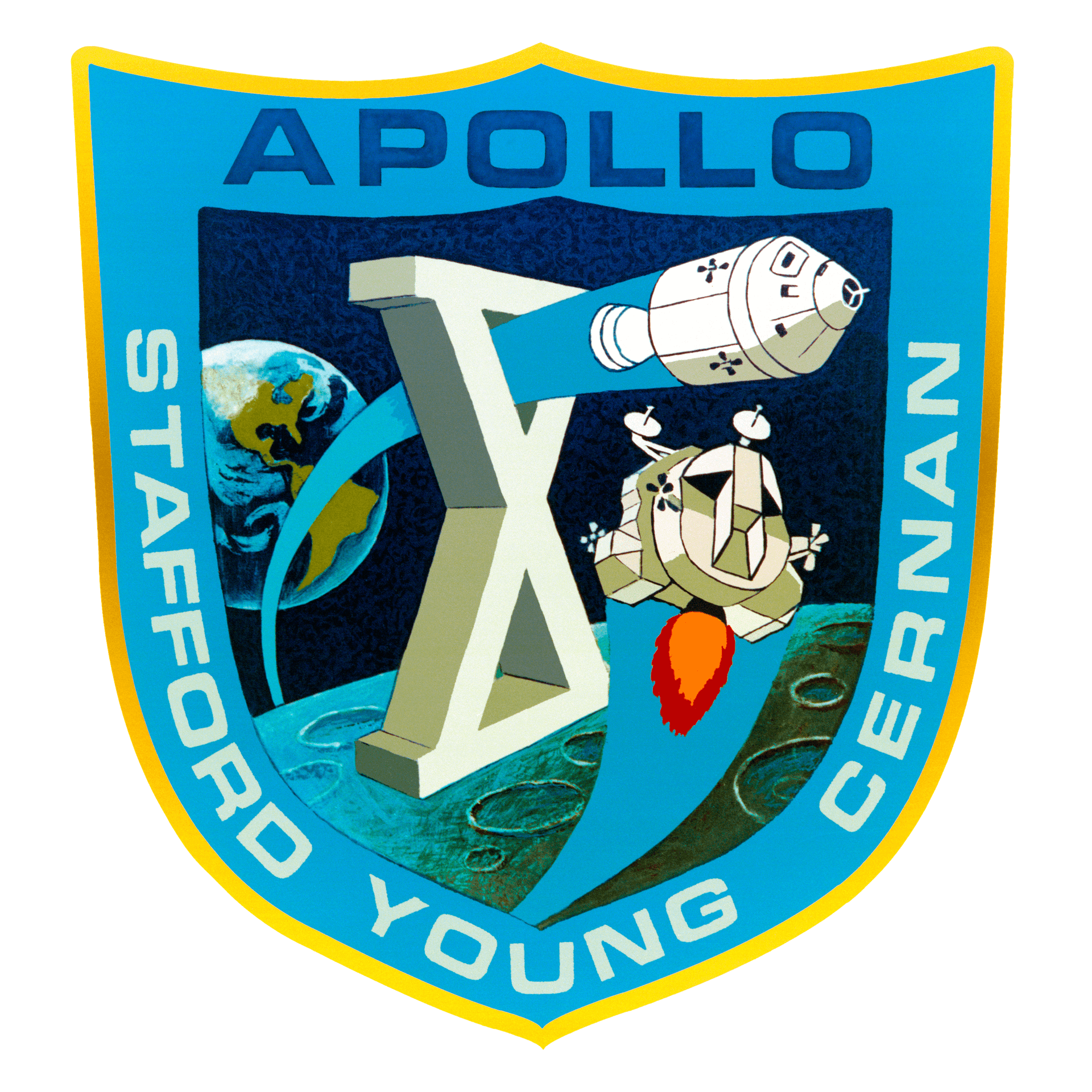 Mission patch for Apollo 10
