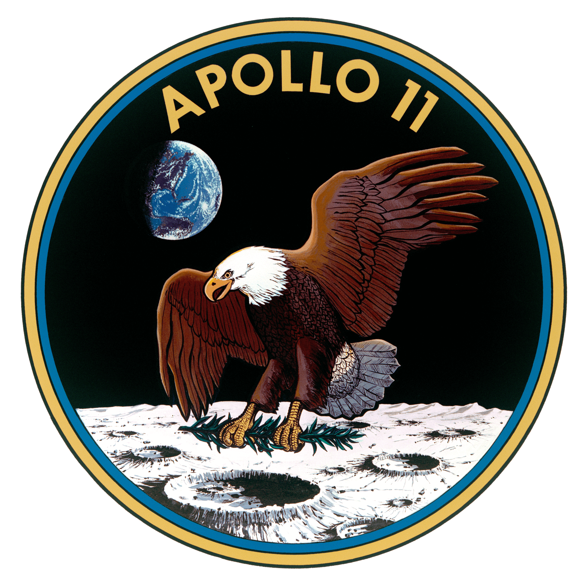 Mission patch for Apollo 11