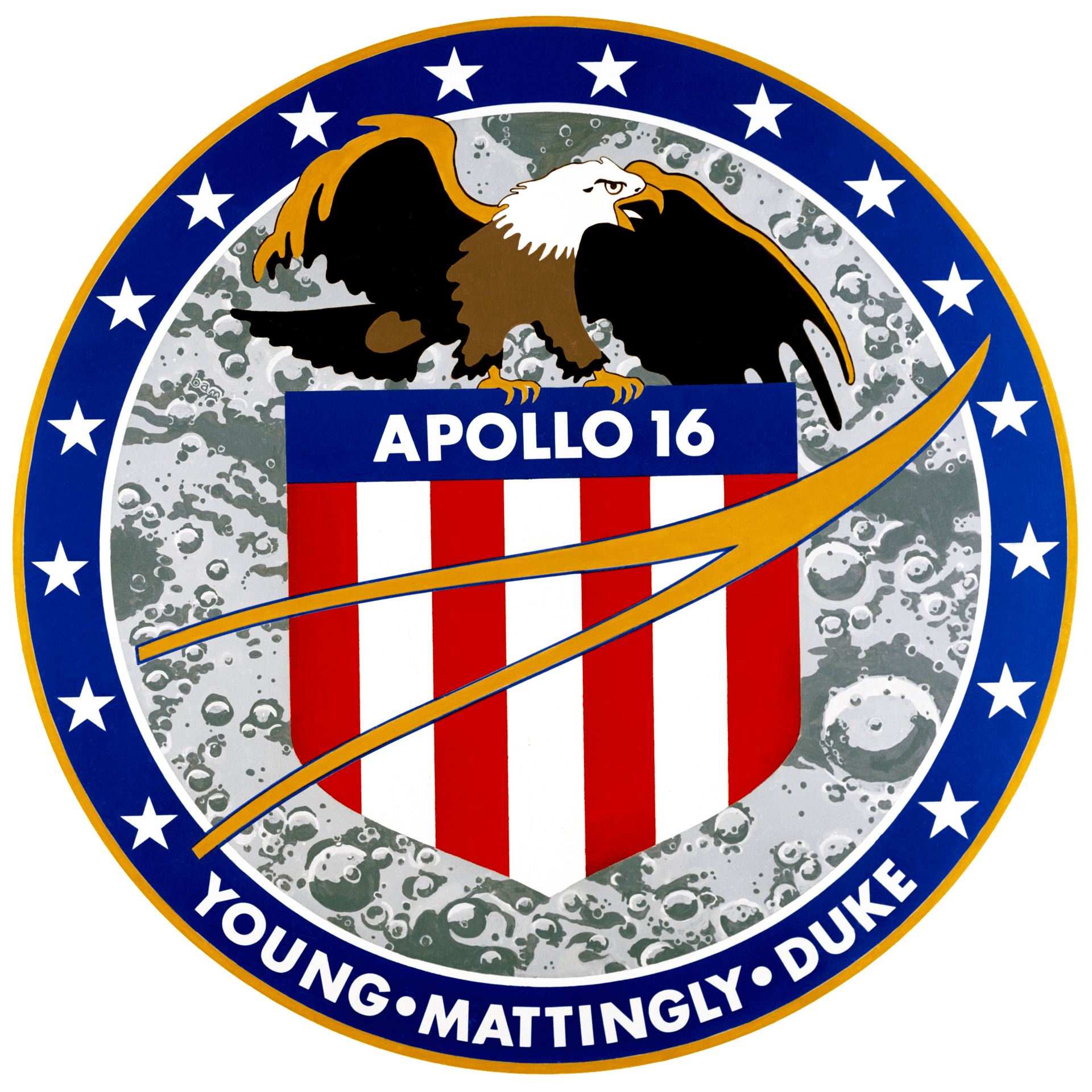 Mission patch for Apollo 16