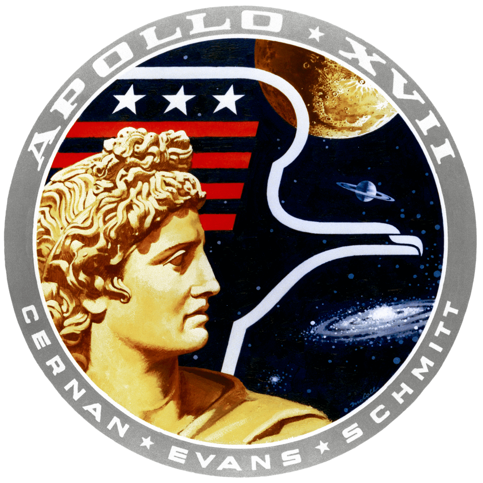 Mission patch for Apollo 17