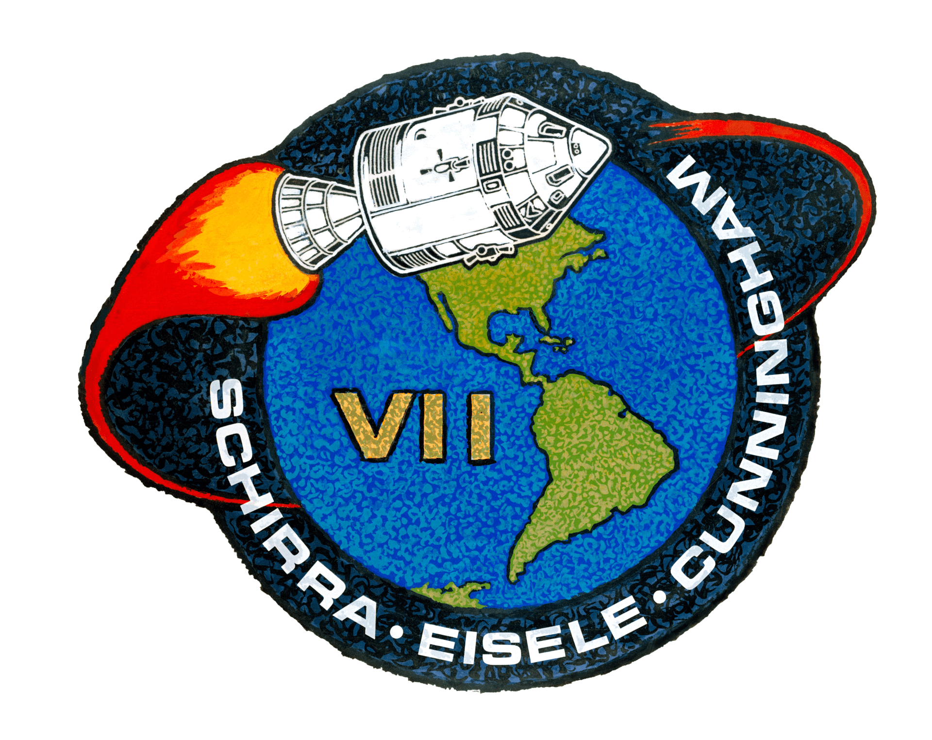 Mission patch for Apollo 7