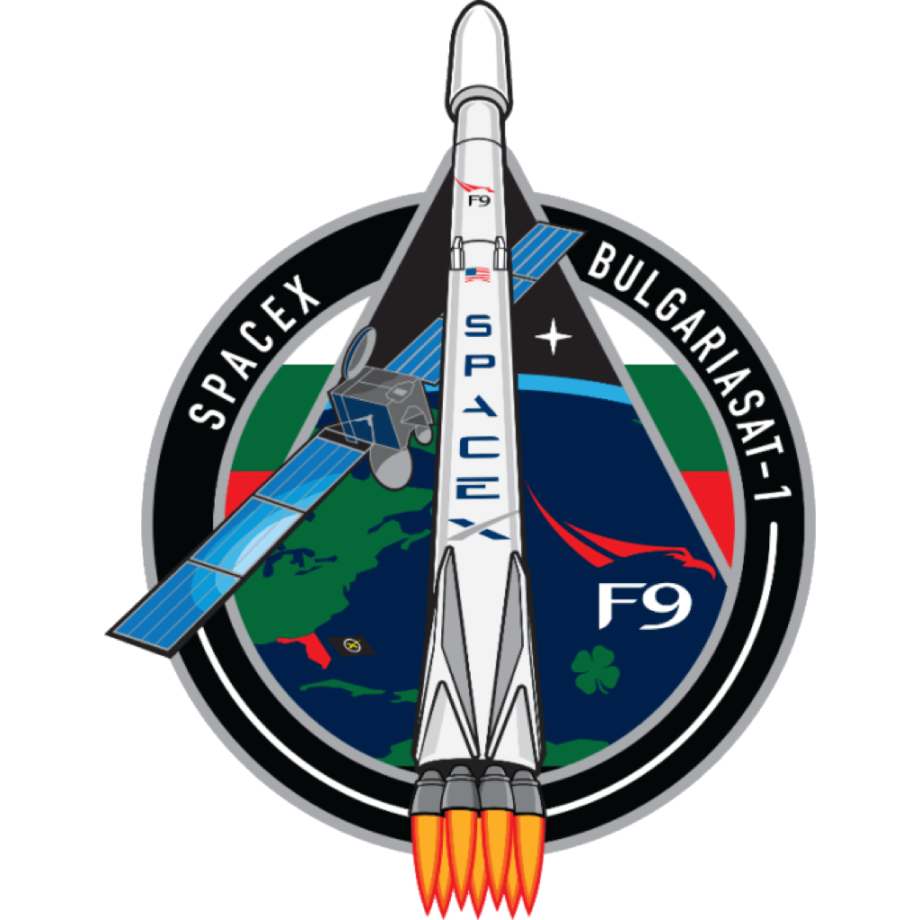Mission patch for BulgariaSat-1