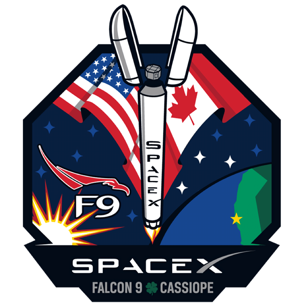 Mission patch for CASSIOPE