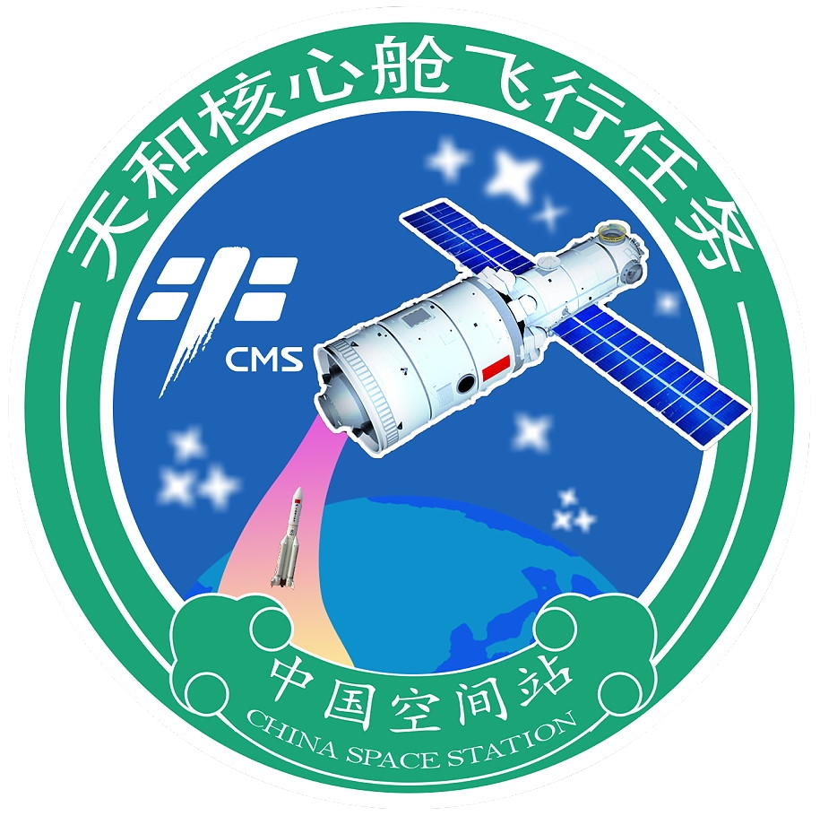 Mission patch for Tianhe