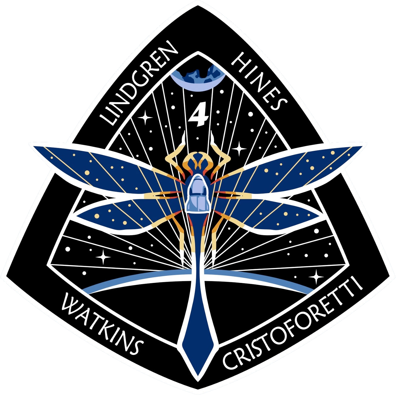 Mission patch for Crew-4