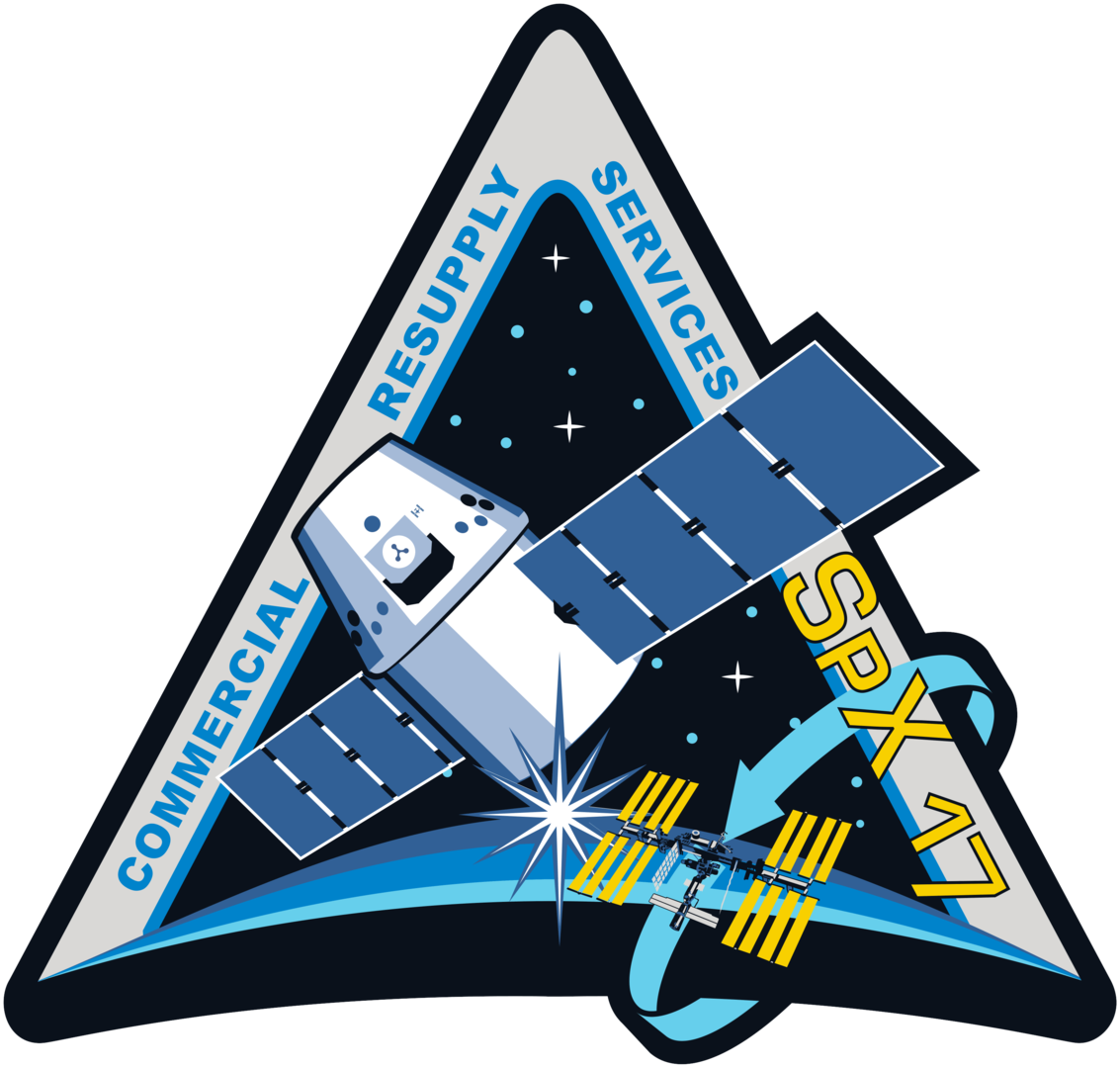 Mission patch for SpX CRS-17