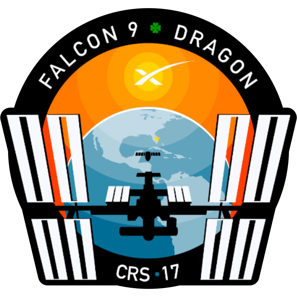 Mission patch CRS-17 SpaceX Mission Patch