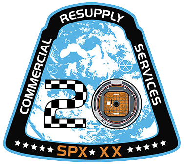 Mission patch for SpX CRS-20
