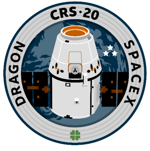 Mission patch CRS-20 SpaceX Mission Patch