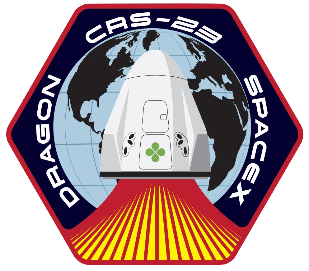 Mission patch CRS-23 SpaceX Mission Patch