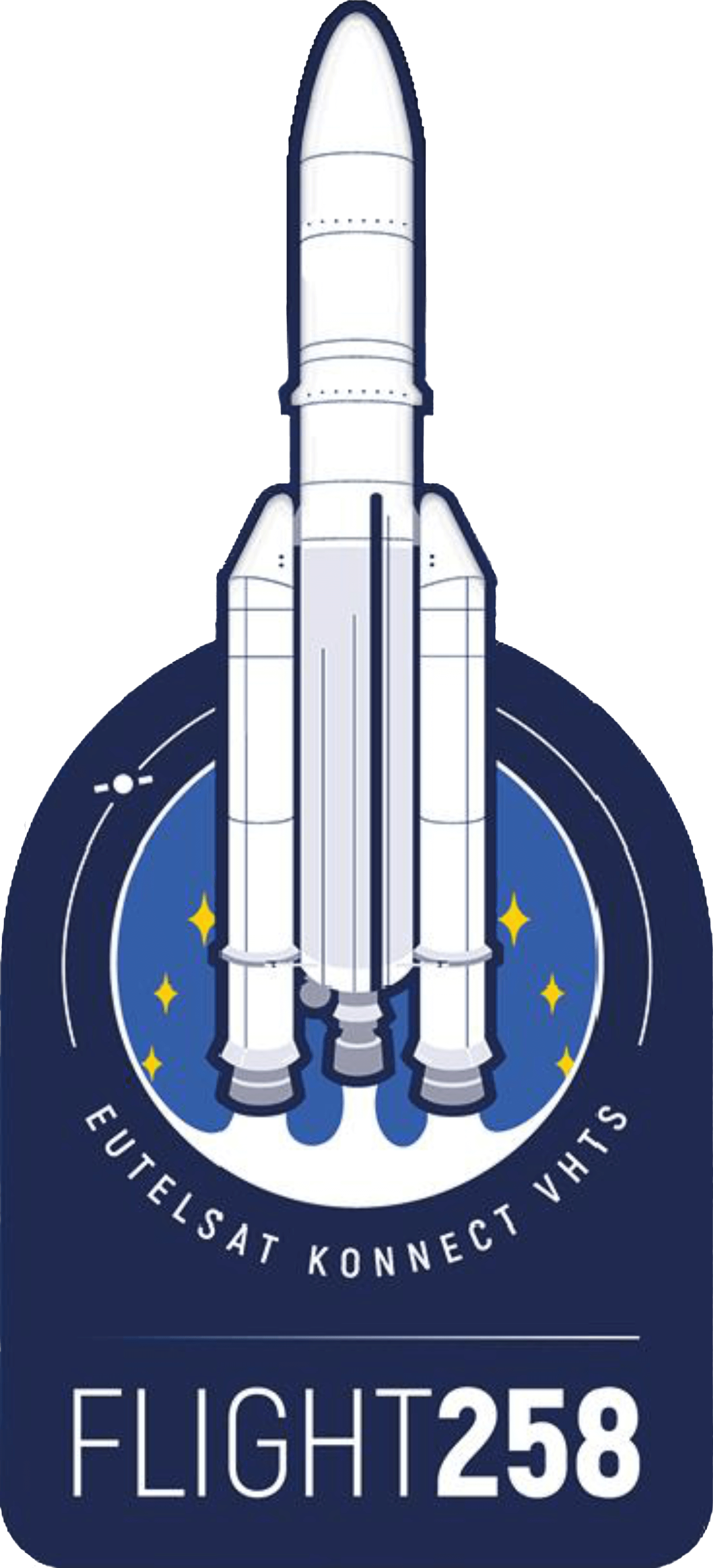 Mission patch for Eutelsat Konnect VHTS