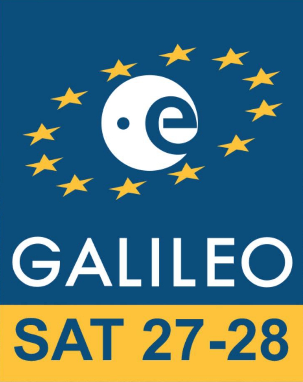 Mission patch for 2 x Galileo