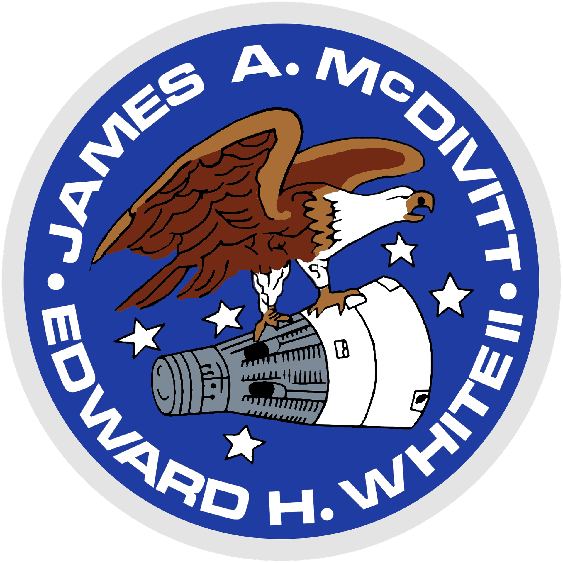 Mission patch for Gemini IV (Gemini 4)