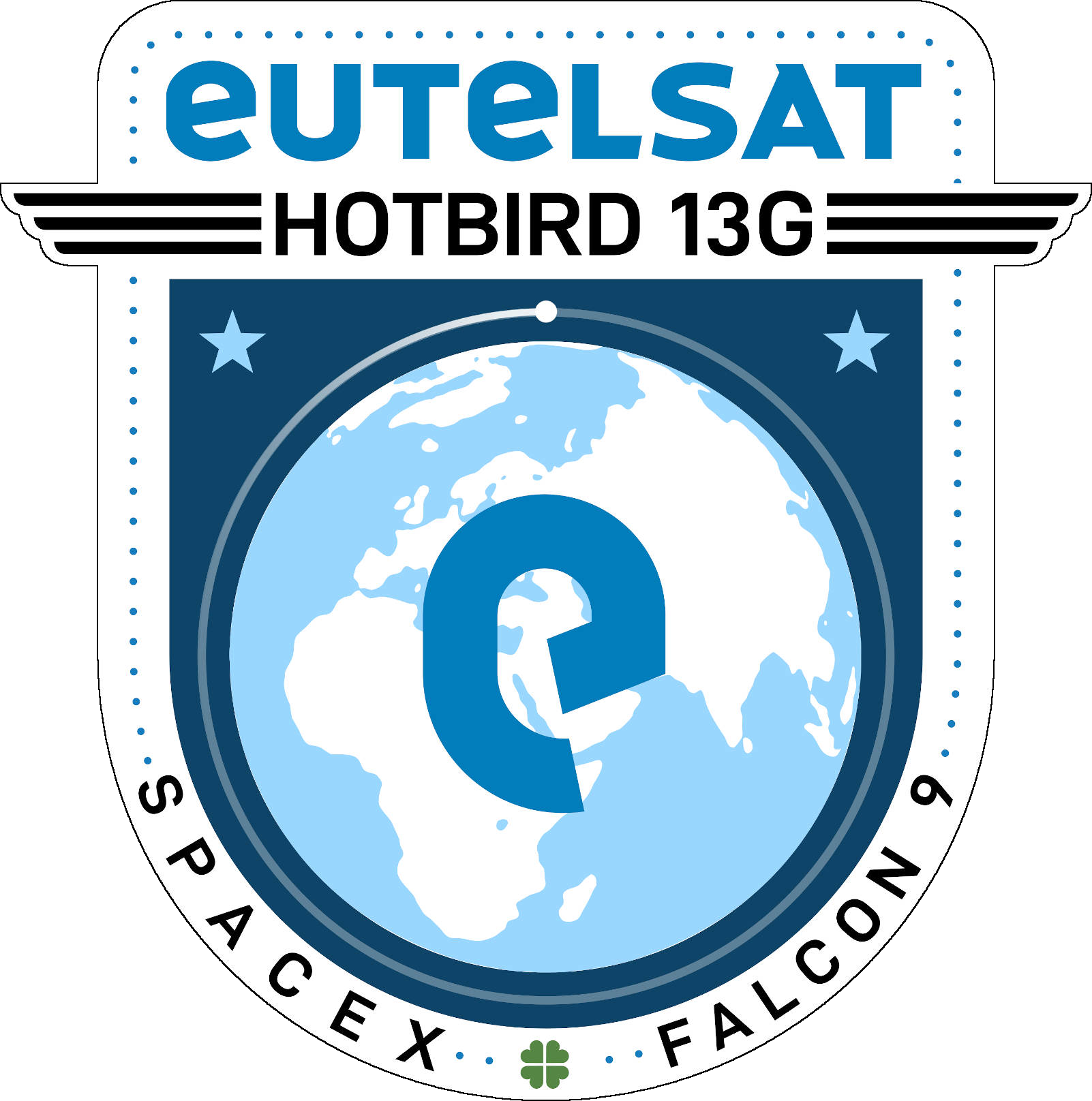 Mission patch for Hotbird 13G