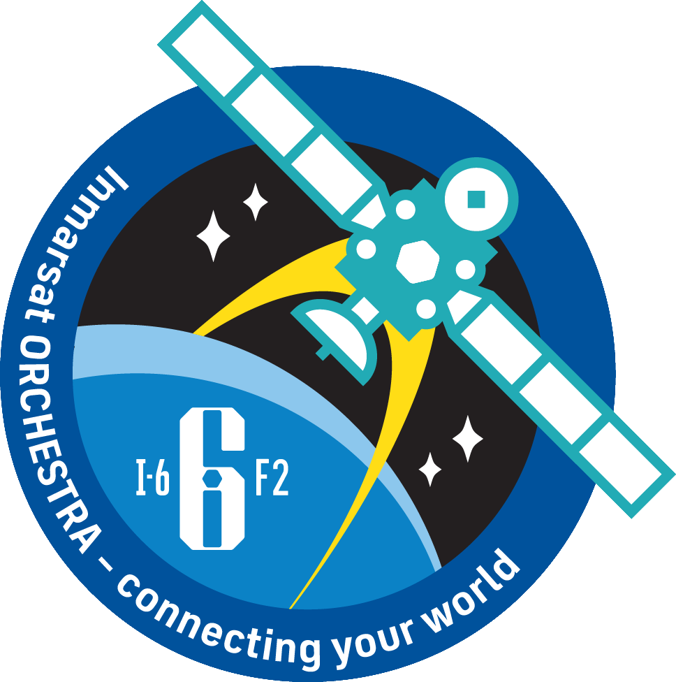 Mission patch for Inmarsat-6 F2