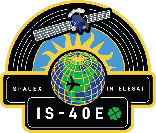 Mission patch for Intelsat 40e