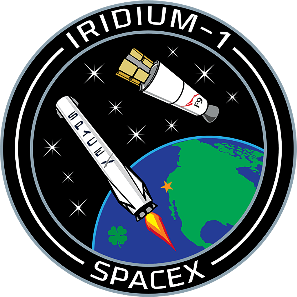 Mission patch for Iridium-1