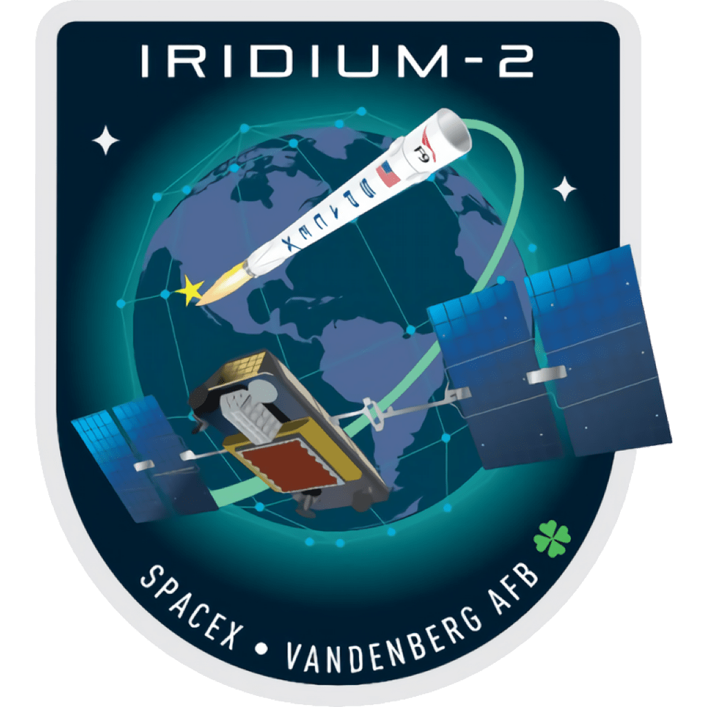 Mission patch for Iridium-2