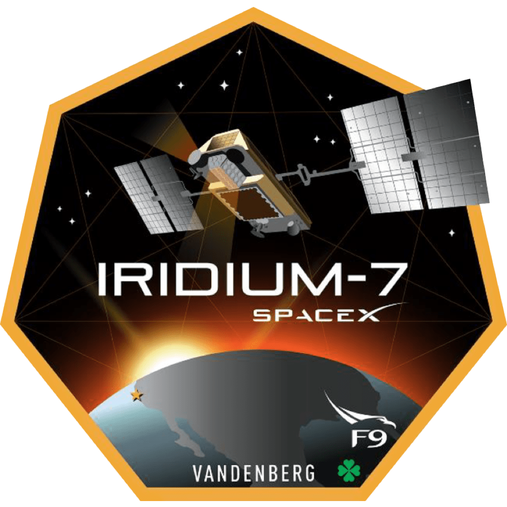 Mission patch for Iridium-7
