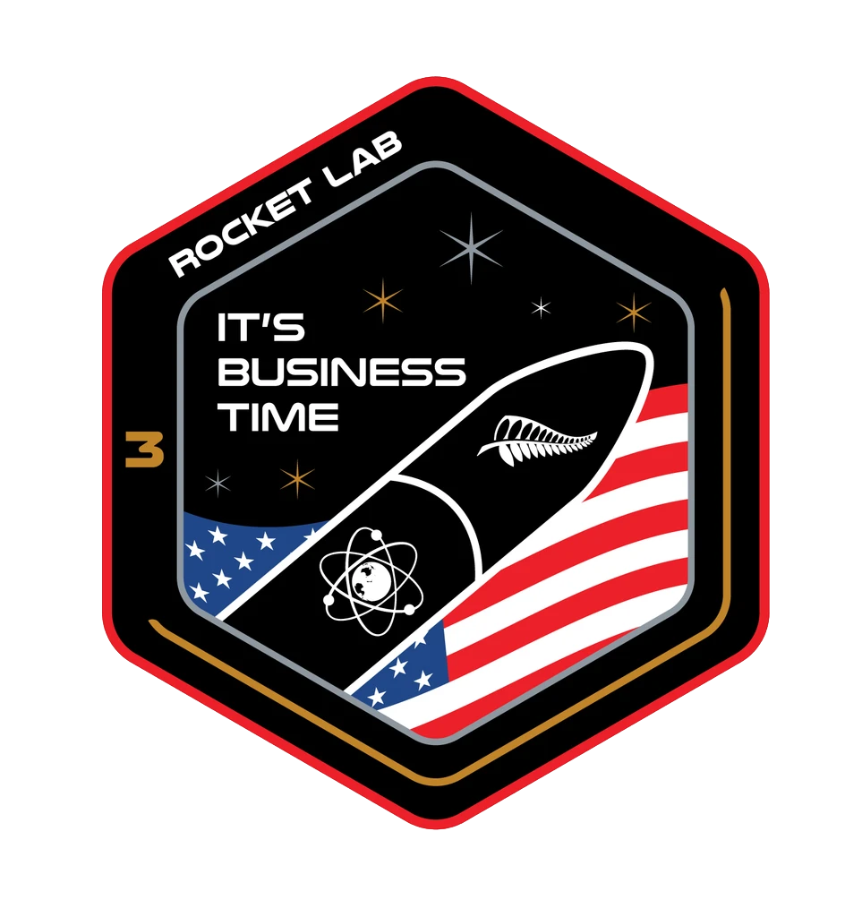 Mission patch for It's Business Time