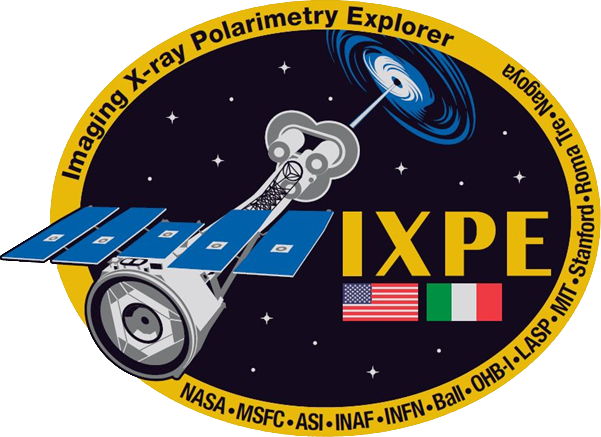 Mission patch for IXPE