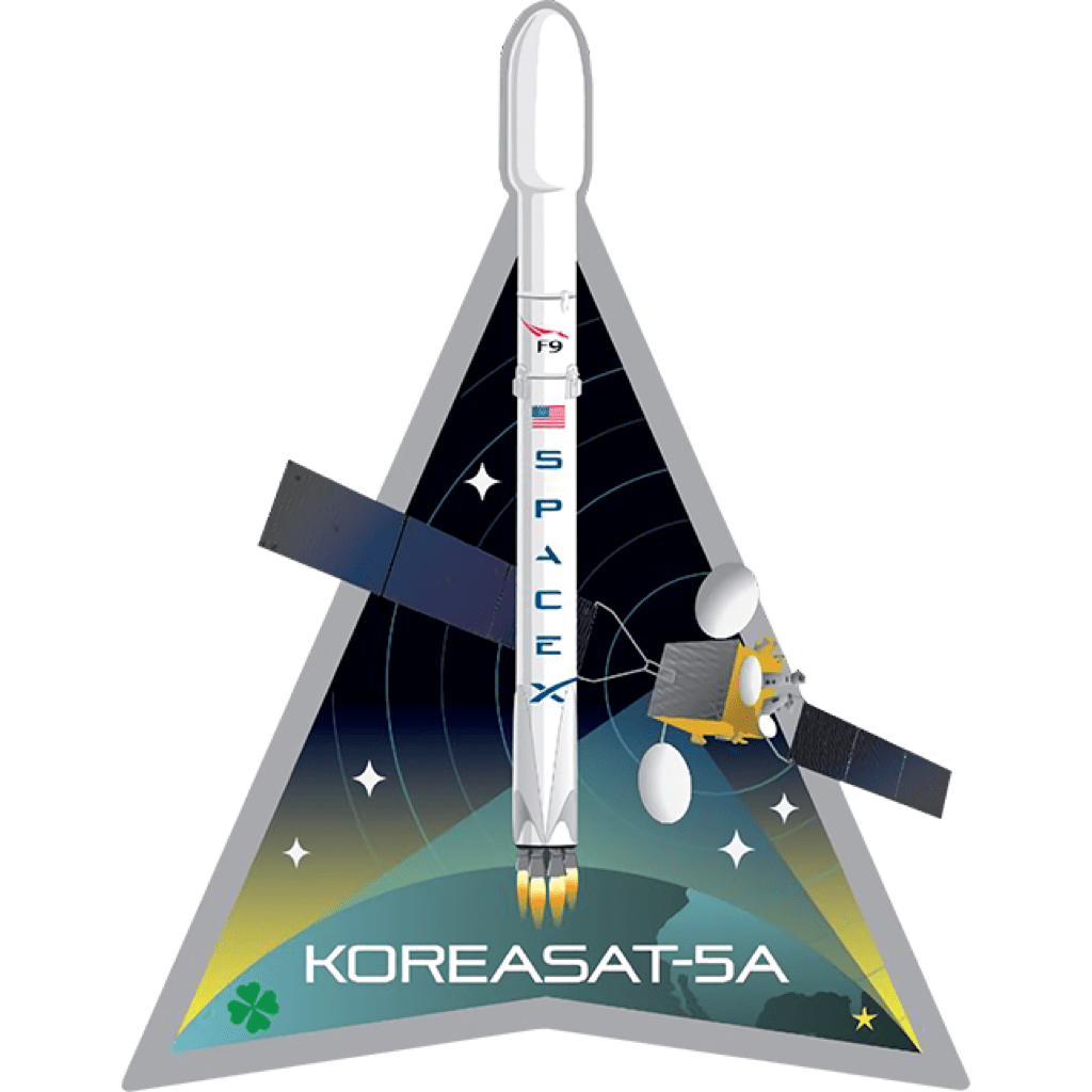 Mission patch for Koreasat 5A