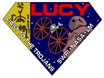 Mission patch for Lucy