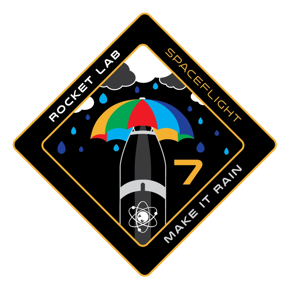 Mission patch for Make It Rain