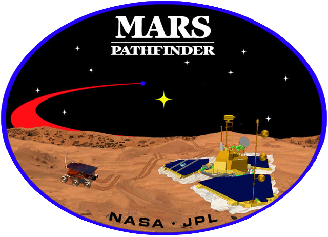Mission patch for Mars Pathfinder