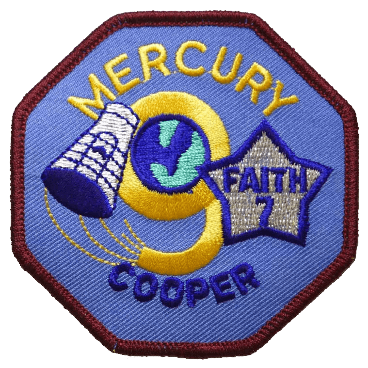 Mission patch for Mercury-Atlas 9