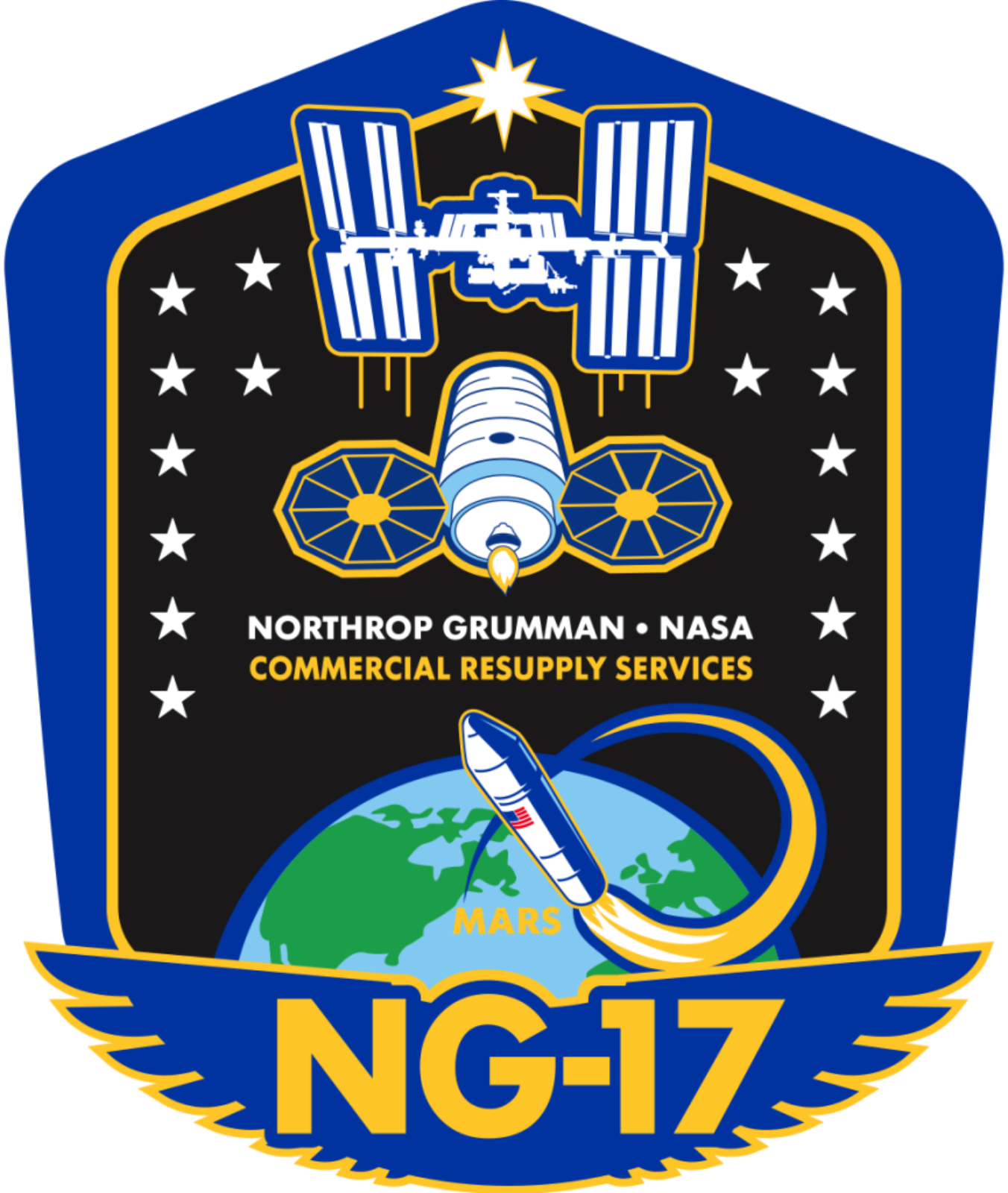 Northrop Grumman Cygnus CRS2 NG17 (S.S. Piers Sellers) Antares