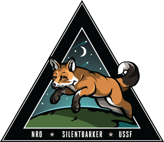 Mission patch for NROL-107 (Silent Barker)