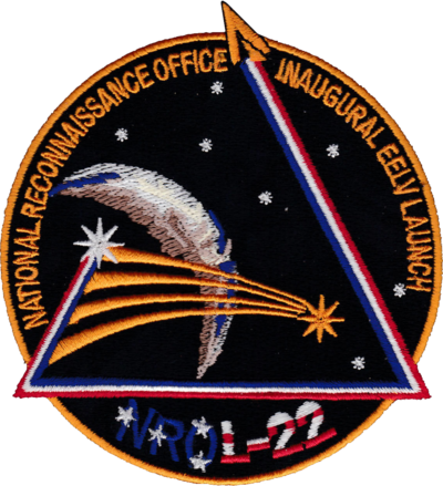 Mission patch for NROL-22 (Trumpet 4)