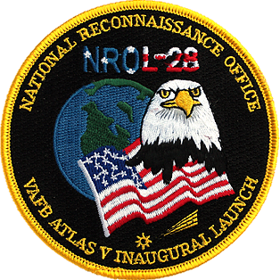 Mission patch for NROL-28 (USA-200)