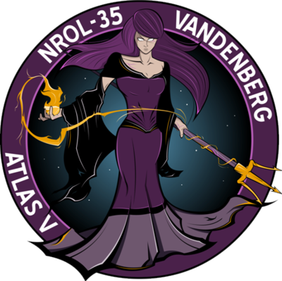 Mission patch for NROL-35 (USA-259)