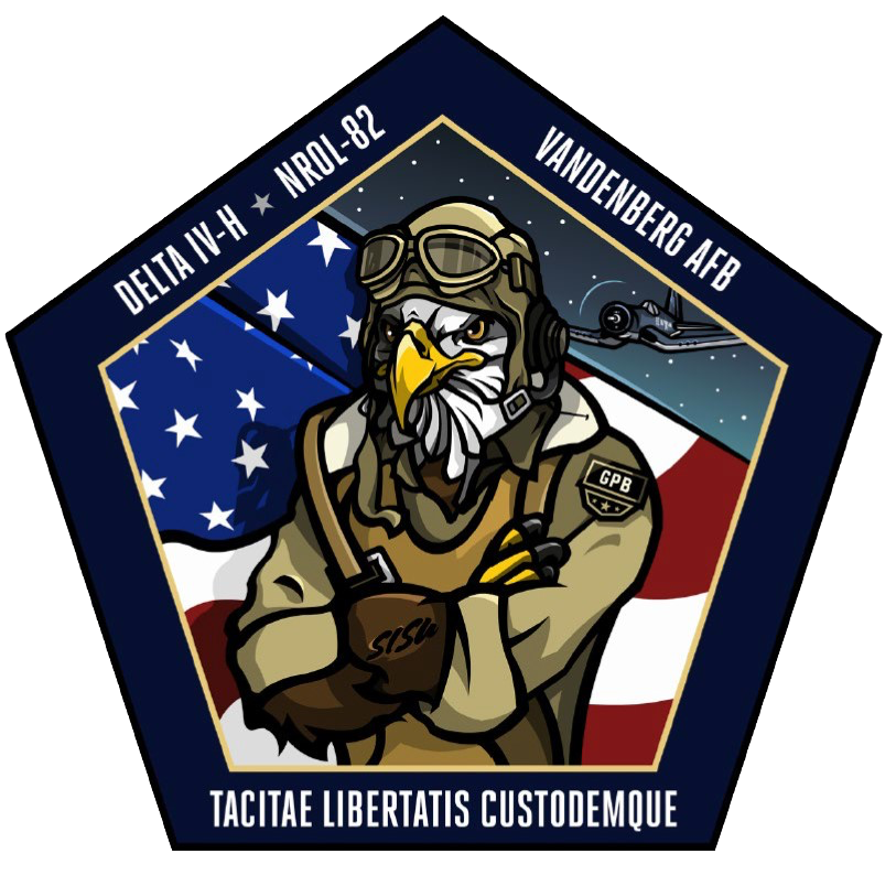 Mission patch for NROL-82