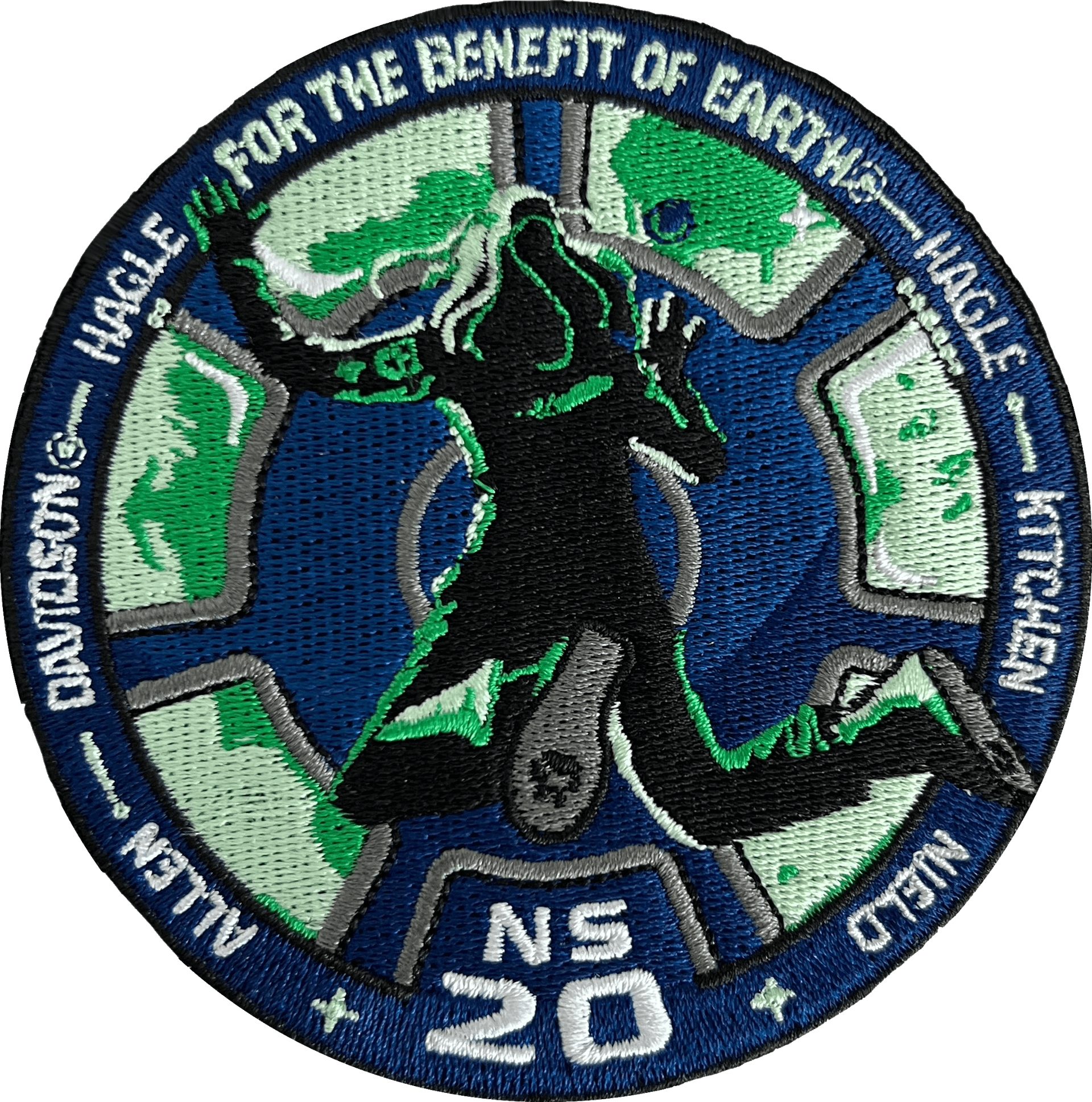 Mission patch for NS-20
