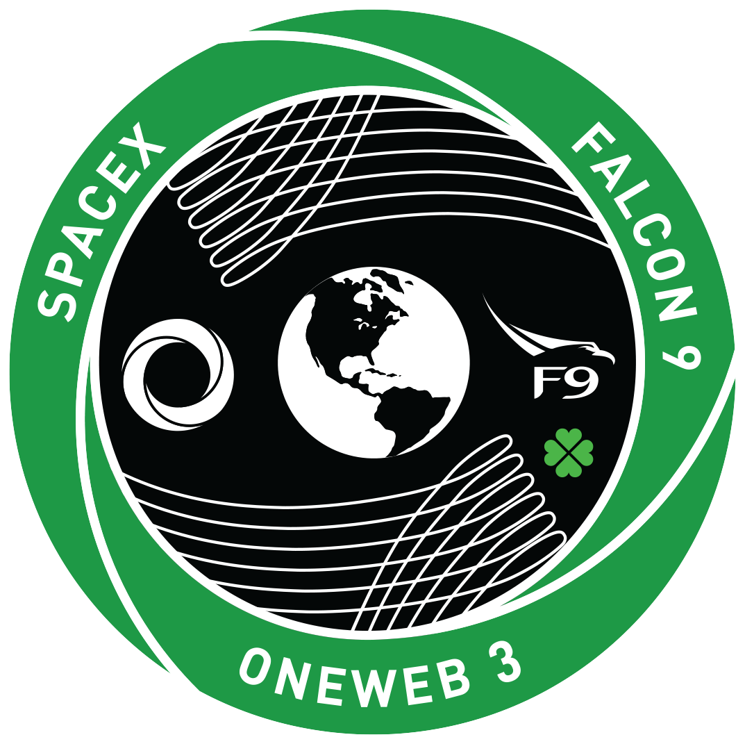 Mission patch for OneWeb 17